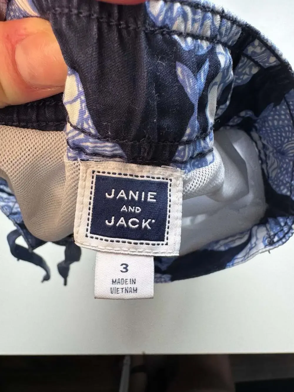 Janie and Jack navy blue